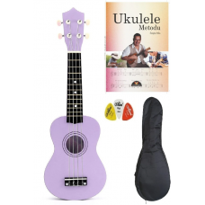 Soprano Lila Ukulele+kılıf+metot Ve Pena 54cm