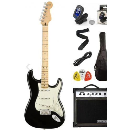 Elektro Gitar Set I (e.gitar+amfi+askı+pena+tuner+kılıf+kablo)