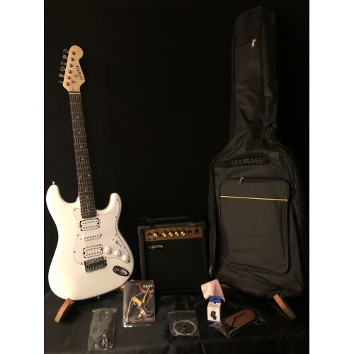 Elektro Gitar Set(Gitar-Amfi-Kılıf-Askı-Tuner-Kapo-Yedek Tel)